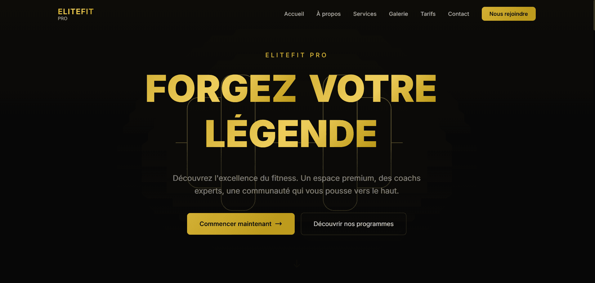 Aperçu du concept Visiotec EliteFit